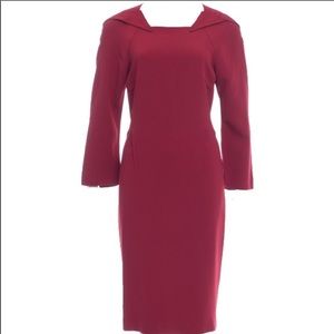 ONE DAY SALE!! Roland Mouret Garnet Crepe Sz 6